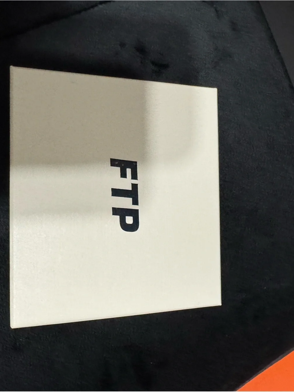 FTP Damier Belt in black